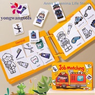 YONGWANG CVC Word Building Busy Book, Interactive Matching Game DIY Kids Busy Book Toy HX7I