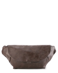 Urban State - Distressed Leather Rogue Belt Bag - Dark Brown
