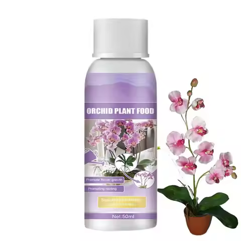 Orchid Fertilizer Liquid 50ml Plant Growth Enhancer Fertilizer Plant Food Orchid Plant Food for Orch