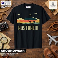 T-SHIRT BY AUSTRALIA 19 WEAR COUNTRYTAG ASAL AUSTRALIA COTTON 30S SOUVENIR PREMIUM GIFT