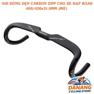 Carbon ZIPP Road Bicycle Flat Curved Handlebar 31.8mm – Size 400/420mm (Humpback)