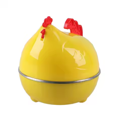 Egg Cooker Multifunctional Household Mini Cute Cartoon Hen Shape Electric Egg Cooker Egg Boiler Stea