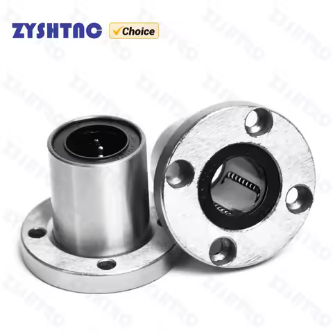 4pcs/lot LMF8UU LMF10UU LMF6UU LM12UU LM8LUU LMF12LUU LM16UU 8mm flange linear ball bearing for 8mm 