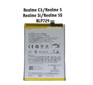 Baterai Realme BLP729 Realme C3 Realme 5 Realme 5i Realme 5s Batrai