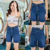 January Shop กางเกงยีนส์ 3 ส่วนสีเข้มฟอก เอวสูง ผ้าไม่ยืด S M L Xl 

S  เอว 24-25  สะโพก 31-32
M เอว