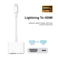 8Pin Lightning to Digital AV Adapter HDMI Cable Convert for iPhone iPad