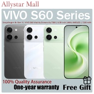 VIVO S60 Snapdragon 8s Gen 3 | VIVO S60 Vitality Dimensity 7500 | 6.59 inch 144Hz AMOLED | 7200 mAh