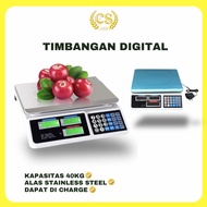 HOMEKIT - Digital Computing Scale 40Kg Double Display / Digital Fruit Scale - Rai-shop