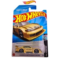 HOTWHEELS LB SUPER SILHOUETTE NISSAN SILVIA (S15) LBWK GOLD