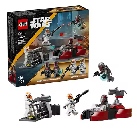 LEGO Bricks 75449 Mandalore Siege Battle Pack Classic Movie Ornament Trendy Gift