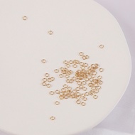 14k18k Gold O-Ring Gold Single-Ring Jewelry DIY Bracelet Necklace Finishing Connection Ring Accessor