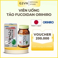 Orihiro Fucoidan Algae Enhances Immunity and Prevents Cancer Box of 90 Tablets