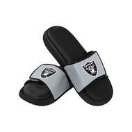 FOCO Las Vegas Raiders NFL Mens Foam Sport Slide - M