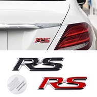 Universal RS Logo Metal Car Emblem Sticker RS 3D Metal Car Emblem/ Best Quality