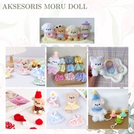 Moru Clothes 10cm Doll Moru Doll Accessories | Moru Keychain Shirt Doll Clothes 10cm Doll Clothes 10