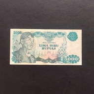 Uang Kuno Seri Sudirman 5000 Rupiah Tahun 1968 VF++