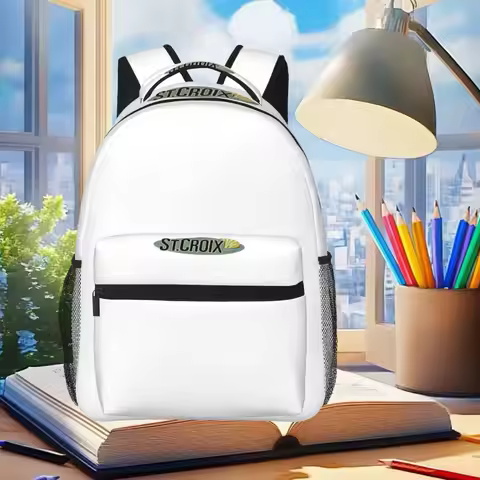 Life Love St Croix Merch Backpack Student Boys Girls BookBag Kids School Bag Laptop Shoulder Bags fo