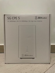 5G router可無限上網 一插即用