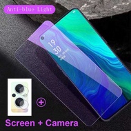 OPPO Reno 7Z 5G Tempered Glass OPPO Reno 7 Pro 5G Reno5 5Z 3 10x Zoom Anti Blue Ray Screen Protector