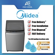 MIDEA MA200W85 | MA200W85T 8.5KG 3 TICK / 4 TICK LUNAR DIAL TOP LOAD WASHING MACHINE