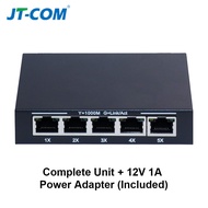 JT-COM สวิตช์อีเธอร์เน็ตกิกะบิต5พอร์ต | ฮับสวิตช์เครือข่ายอัจฉริยะ1000Mbps | บอร์ด PCBA | ปลั๊กแอนด์