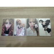 AESPA WINTER GISELLE OFFICIAL PHOTOCARD