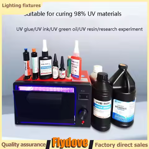 240W LED UV High-strength Curing Box Lamp UV Glue Resin Glass Ink Paint Mobile Phone 3D Printing Scr