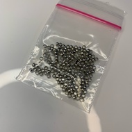 (2gram) 2mm pepper stopper Pepper stopper silver round stopper String stopper