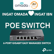 TP-Link ES206GP Omada 6-Port Gigabit Easy Managed Switch with 4-Port PoE+ @ IBN