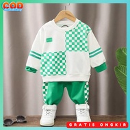 One Set of Stlan Kid'S Tops and Bottoms Cute Characters Men's Casual Kid'S Clothing Branded Set Qual