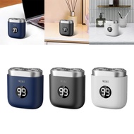 [whfashionkk] Pocket Shaver Dual Head Shaver for Travel Shaves Business Face Grooming
