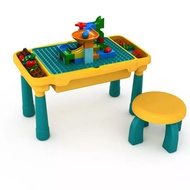 [SG Seller] Multi-functional Kid's Building Block Table w Stool/ Study Table / Play Sand Table/ Children Playing Desk