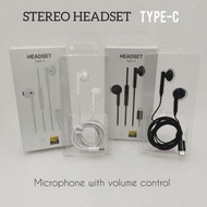 Original Huawei Stereo Headset TYPE-C CM33 with Microphone And Volume Control