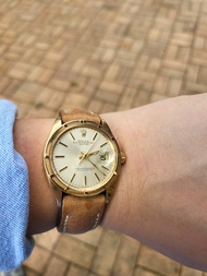 Rolex 1501 14K 實金 34MM vintage 膠面