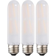 LEOOLS T10 Led Frosted Bulb, 8W Dimmable Tubular LED Light Bulb, 75 Watt Incandescent Bulb Equivalen
