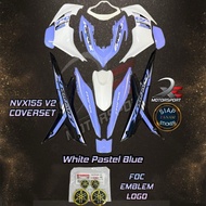 COVERSET FOR YAMAHA NVX V2 COVERSET INDONESIA AEROX DESIGN VIRAL COVER SET NVX155 V2