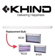 IK520 Khind UV Bulb Tube 18W 20W Mosquito Insect Killer (IK520, IK420, IK220)