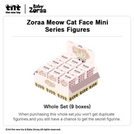 【Launch Local Time 09:00 AM Aug 30th】TNTSPACE Zoraa Meow Cat Face Mini Series Figures Blind Box Figu