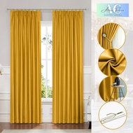 Acasia.curtain -  Iris Hook/Eyelet Blackout Curtain - Code 41 (170cm-400cm)