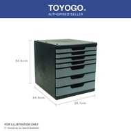 Toyogo 714-7 Desktop Drawer (7 Tier)