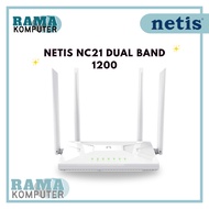 Netis NC21 Dual Band 1200 Mbps Router - stable speed & wide range
