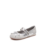 Staccato Womens Bow Mary Jane Casual Flat Shoes S9568