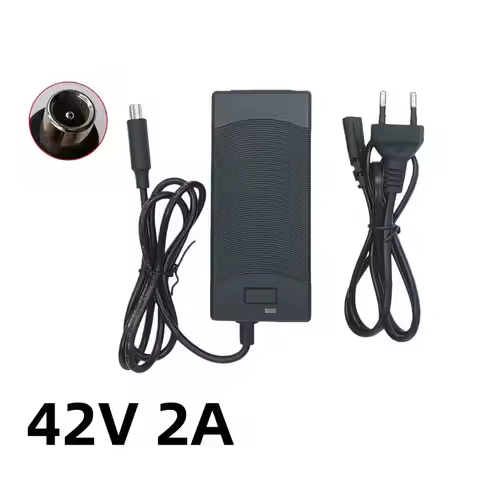 New1 Set Universal Charger 42V 2A Battery Charger Adapter For Es1 Es2 Es4 E22 E25 F40 F20 M365 1S Pr