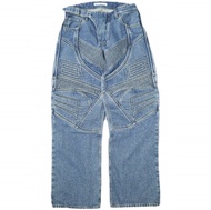 Acne Studios 2024 Spring/Summer Collection Italian-Made DENIM BIKER TROUSERS FN-MN-TROU000973 Size 4