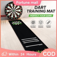 300x34cm Dart Carpet Runner Indoor Anti-Slip Dirt-Resistant Feet Wear-Resistant Black Mat Floor Tika