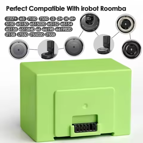 14.4V 2600mAh 3200mAh Battery for IRobot Roomba E Replacement Lithium Ion and I Series I7 7150 7550 