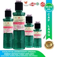 minyak kayu putih Cap lang Eucalyptus Aromatherapy Aroma Rose Kemasan 120ml/60ml/30ml.