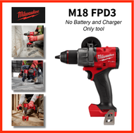 Milwaukee M18 FPD3 Fuel 13MM 18V Cordless Hammer Drill/Driver Brushless Power Tools (no charger, no battery)