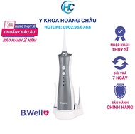 [Bảo hảnh 2 năm-Thụy Sỹ] Máy tăm nước cầm tay xịt vệ sinh răng miệng cao cấp B.Well WI-912 (BWell wi