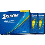 Dunlop Srixon AD SPEED 4 Golf Ball 2024-2026 Model [Yellow] - Soft Feel & High Velocity MADE IN JAPA
